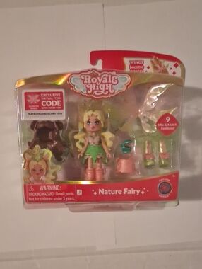 New Royale High Fairy Fashion DollNature Fairy Doll - Green